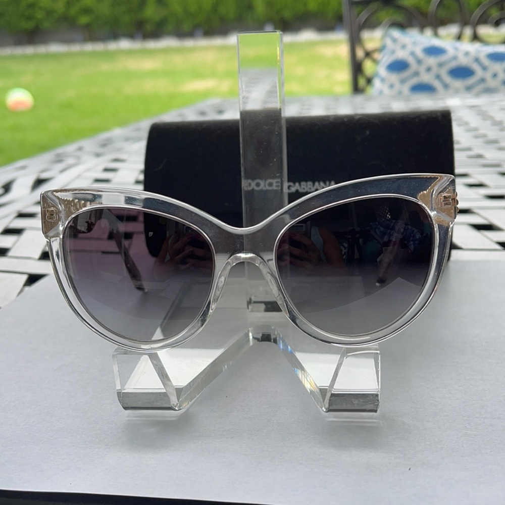 Dolce & Gabbana DG 4211 656/8G Crystal Gold Grey